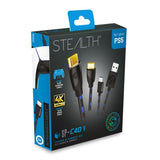 STEALTH PS5 Charge and Connect Kit with cables - British product