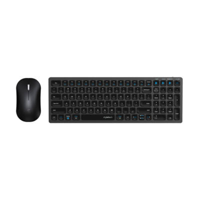 ASDA Styletech Silent Multi-Mode Bluetooth Keyboard and Mouse Set Black Bundle- Buy online at McGrocer
