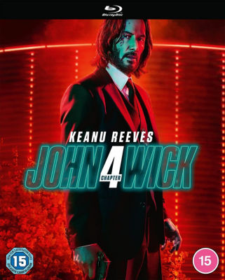 John Wick Chapter 4 Blu-ray Disc - British product