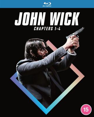 John Wick 1-4 Blu-ray boxset (British brand)