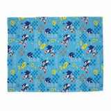 ASDA George Home Sonic the Hedgehog Fleece Blanket- Buy online at McGrocer