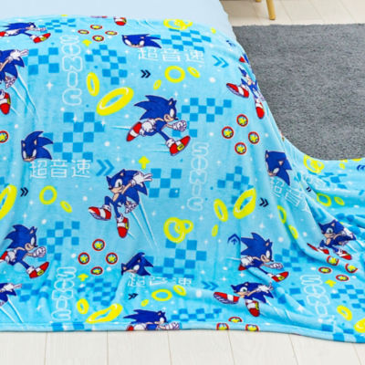 George Home Fleece Blanket Sonic the Hedgehog, UK version