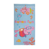 Peppa Pig towel Ocean Fun scene, imported from the UK