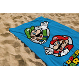 Nintendo Super Mario Towel for kids character print imported from the UK