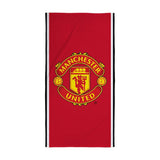 Manchester United printed beach towel, imported from the UK