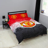 Manchester United reversible duvet set single, imported from the UK