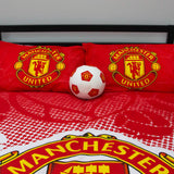 Manchester United duvet set double reversible, imported from the UK