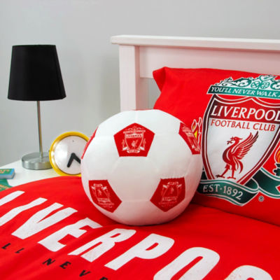 Liverpool FC official 3D football cushion 25x25cm - British product