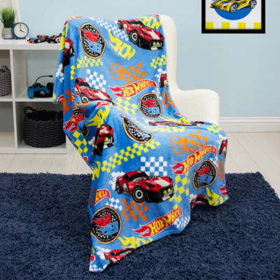 Hot Wheels fleece blanket 100cm x 150cm (British brand)