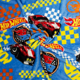 Hot Wheels fleece blanket 100cm x 150cm (British brand)