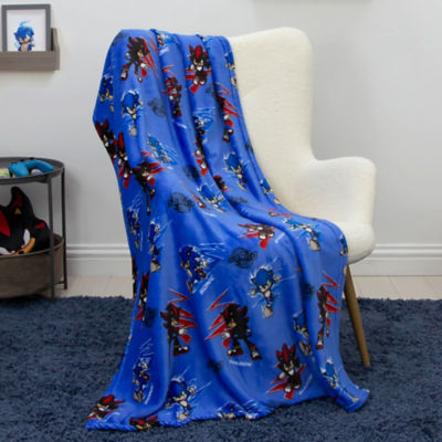 Sonic the Hedgehog fleece blanket 100x150cm (British brand)