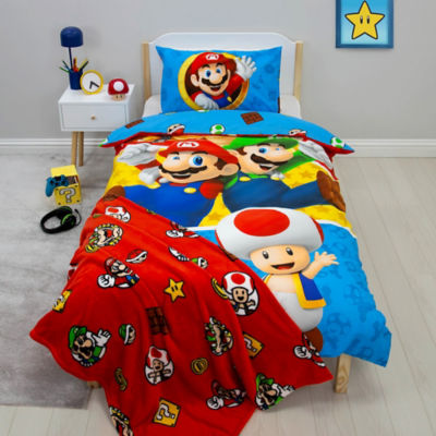 Super Mario duvet set single bed 135x200cm - British product