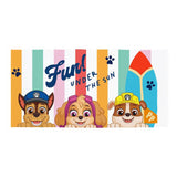 Paw Patrol kids towel 70x140cm, bright and colourful (British brand)