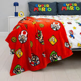 Super Mario fleece blanket 100x150cm - British product