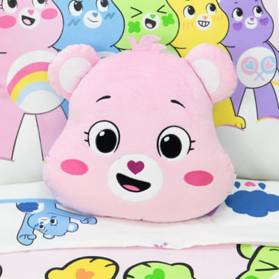Care Bears reversible cushion pink and purple 30cm (British brand)
