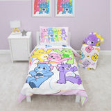 ASDA Care Bears Pink Reversible Duvet and Pillowcase Bedding Set Single- Buy online at McGrocer