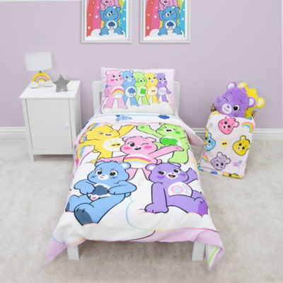 Care Bears reversible bedding set pink single - British product