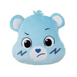 Care Bears blue yellow reversible cushion 30x30cm (British brand)