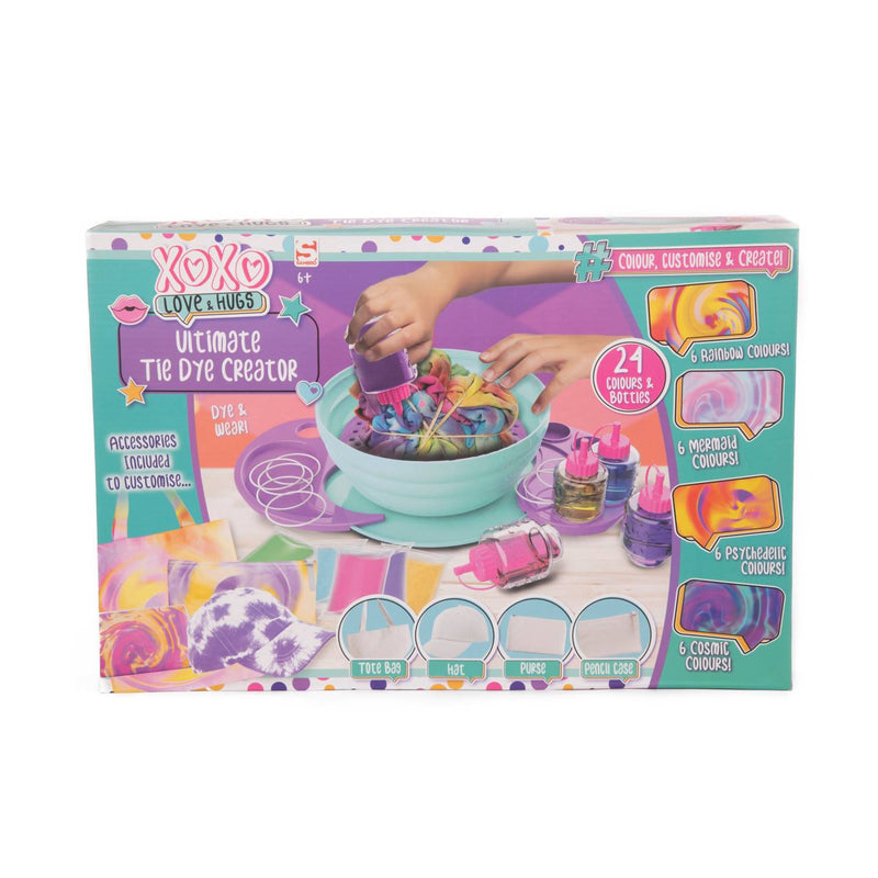 XOXO Ultimate Tie Dye Set craft kit (British brand)