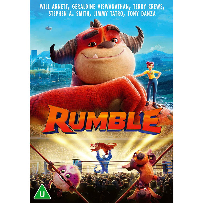 DVD Rumble animated film (British brand)