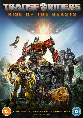 Transformers Rise of The Beasts DVD movie - British product