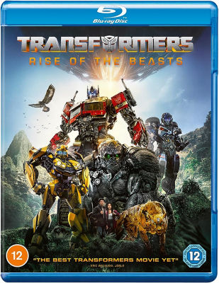 Transformers Rise of The Beasts Blu-ray disc - British product
