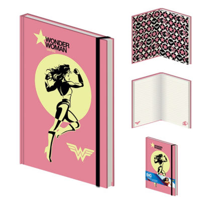 DC Comics Wonderwoman notebook A5, imported from the UK