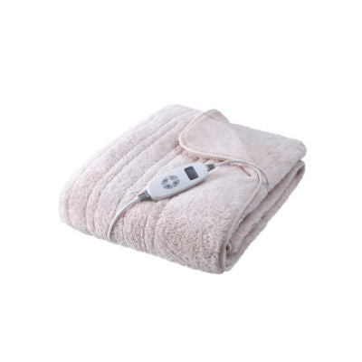 Sleepdown luxury teddy fleece heated throw, imported from the UK
