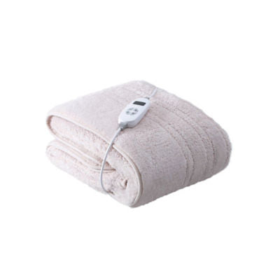 Sleepdown luxury teddy fleece heated throw, imported from the UK