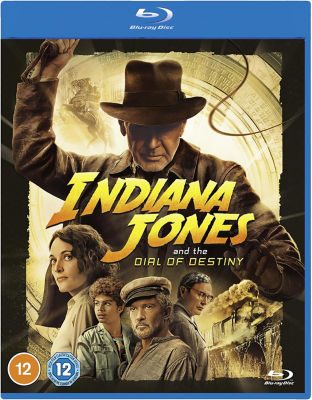 Indiana Jones Dial of Destiny Blu-ray - British product