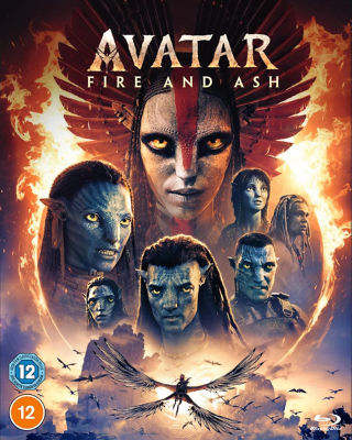 Avatar Fire & Ash Blu-ray, UK version