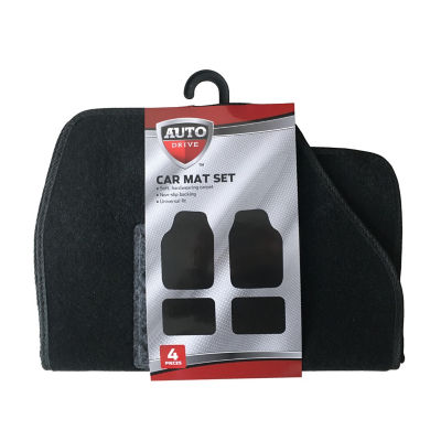 Auto Drive Car Mat Set 4pc universal carpet - British product