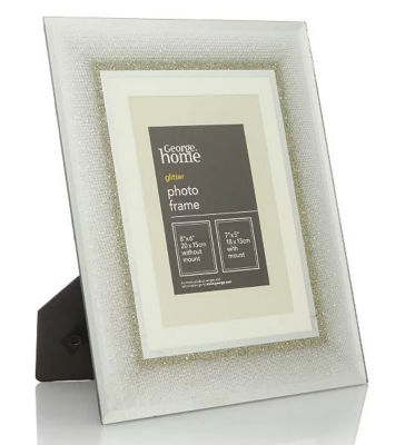 George Home champagne ombre glitter photo frame 7x5 inch, UK version