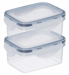 George Home clip lid food storage container 450ml, UK version