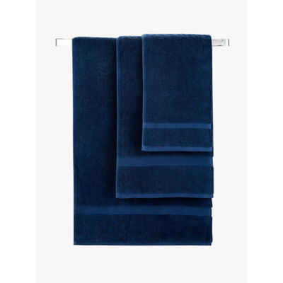 George Home Blue Cotton Bath Sheet Large, UK version