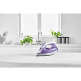 George Home purple steam iron, UK version