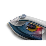 George Home black and gold one temperature steam iron, UK version