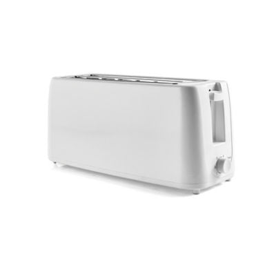 George Home white 4-slice toaster - British product
