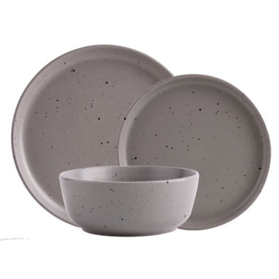 George Home grey speckled dinner set 12 piece, UK version