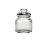 George Home glass worktop storage jar 2000ml, UK version