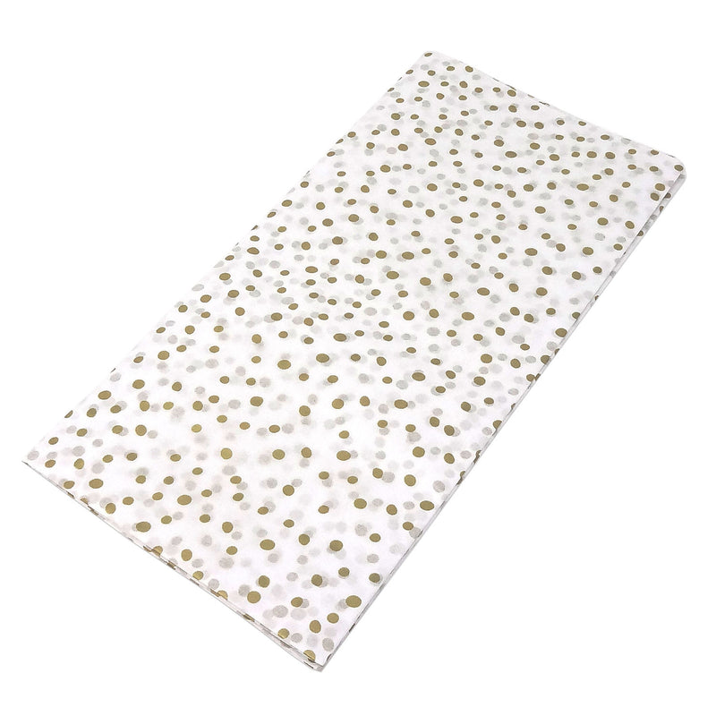 George Home gold spot on white tissue paper 5-pack, UK version