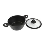 ASDA George Home Stockpot Black Forged Aluminium Cookware- Buy online at McGrocer