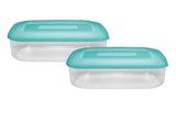 ASDA George Home Peel Lid Food Storage Containers Colour May Vary 19.5x14x5cm- Buy online at McGrocer