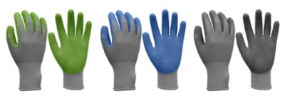 ASDA Large Sandy Nitrile Gardening Gloves Colour May Vary - British product
