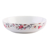 George Home pink grey floral pasta bowl - British product