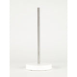George Home white ceramic toilet roll stand 37.5cm - British product