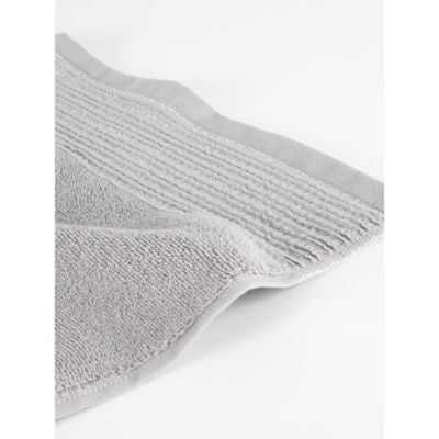 George Home grey lurex hand towel 50x90cm, UK version