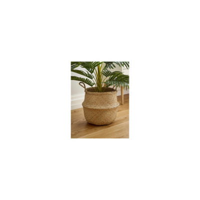 George Home seagrass belly basket for storage - British product