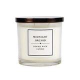 ASDA George Home Classic Midnight Orchid Double Wick Candle 380g- Buy online at McGrocer