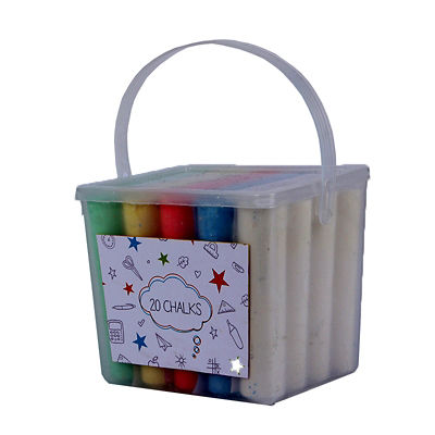 ASDA Jumbo Chalks 20 pack - British product